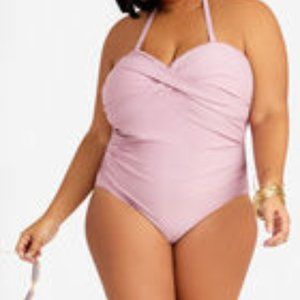 WEEKEND SPECIAL 🎈🎈 Lavender One Piece Swimsuit With Tummy Control